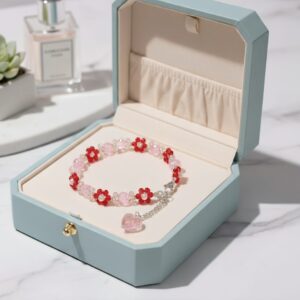 Crystal charm bracelet - Zeenaora